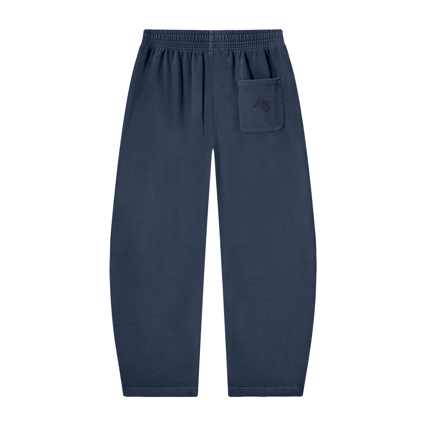 Unisex Vintage Washed Barrel Leg Sweatpants