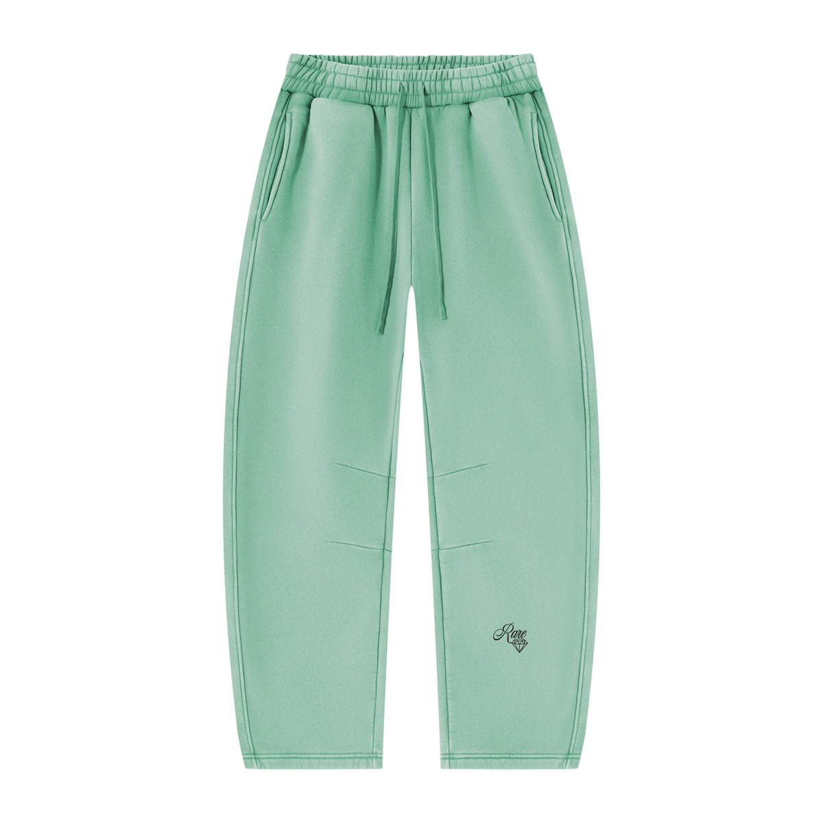 Rare Jewel Unisex Vintage Wash Barrel Leg Fleece Sweatpants (Matching Hoodie)
