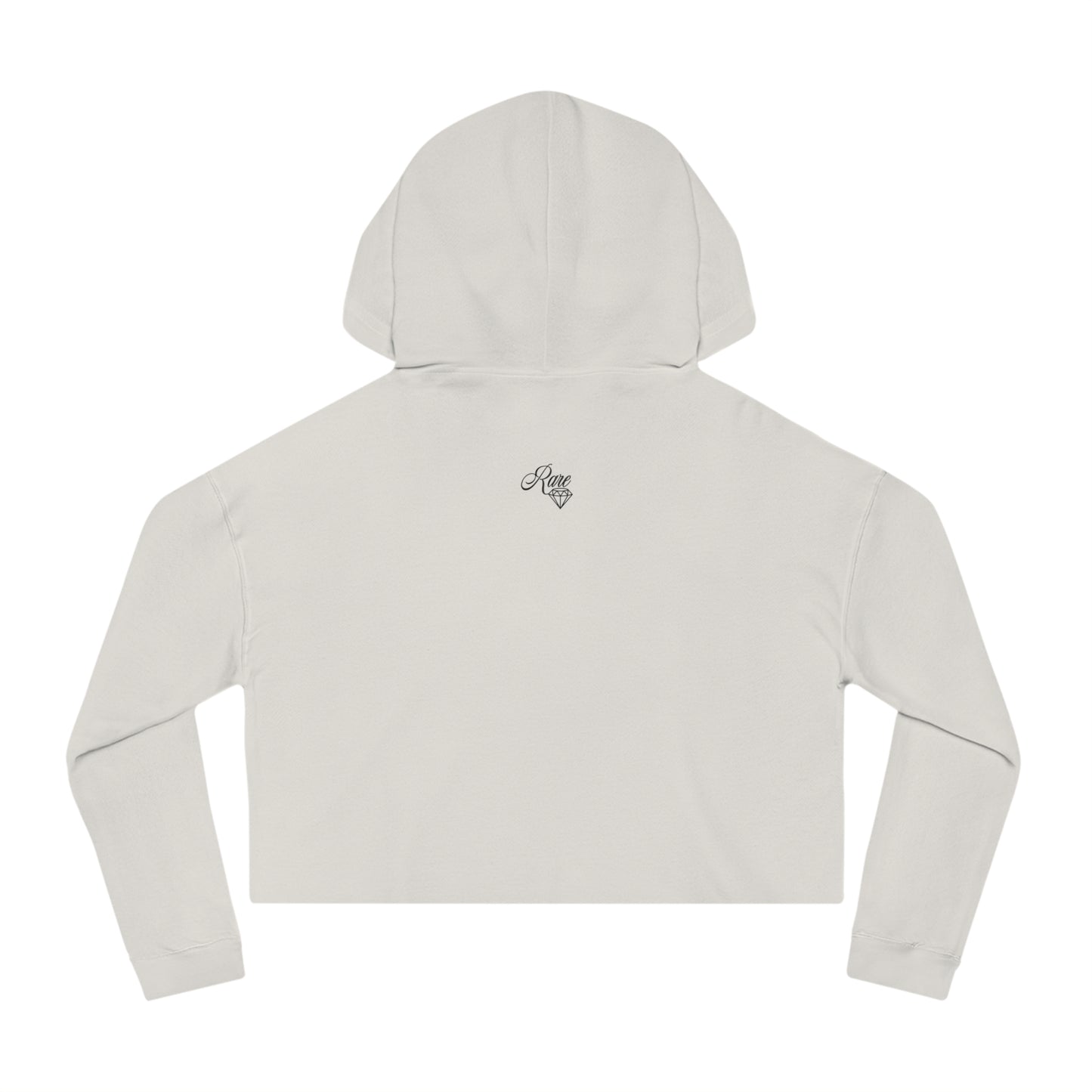 Cropped Hoodie — 'Rare Jewel' Beach Babe Graphic Crop Top
