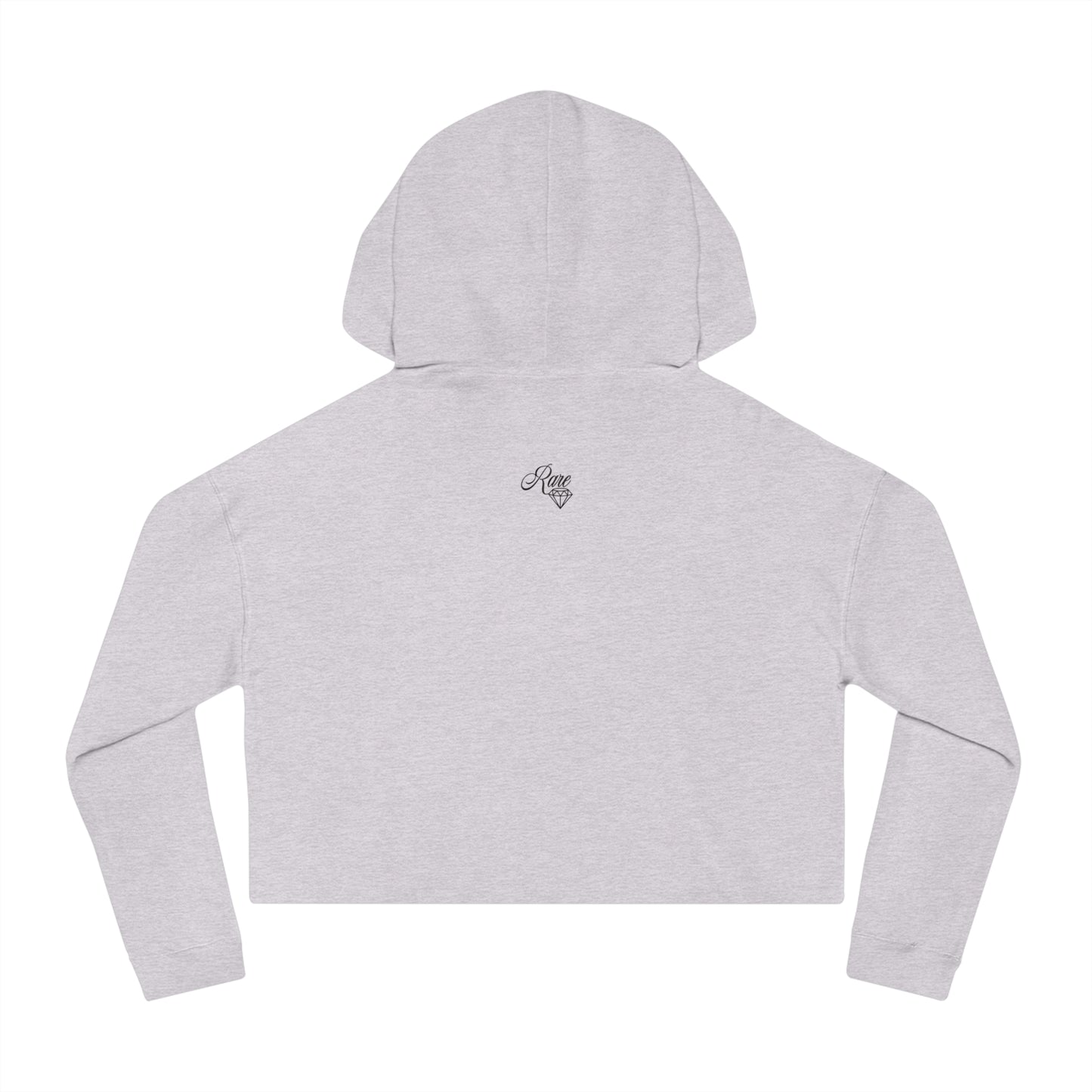 Cropped Hoodie — 'Rare Jewel' Beach Babe Graphic Crop Top