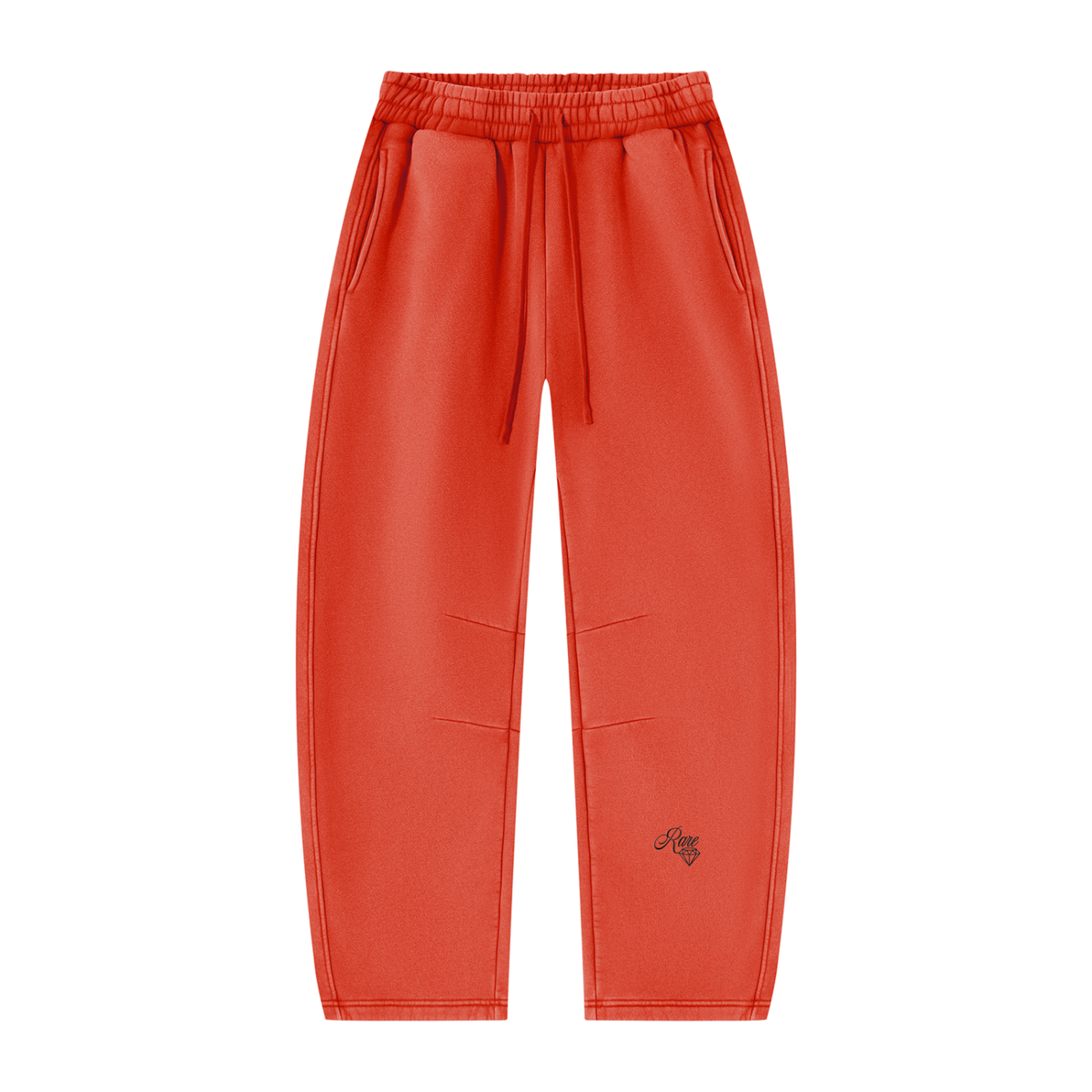 Rare Jewel Unisex Vintage Wash Barrel Leg Fleece Sweatpants (Matching Hoodie)