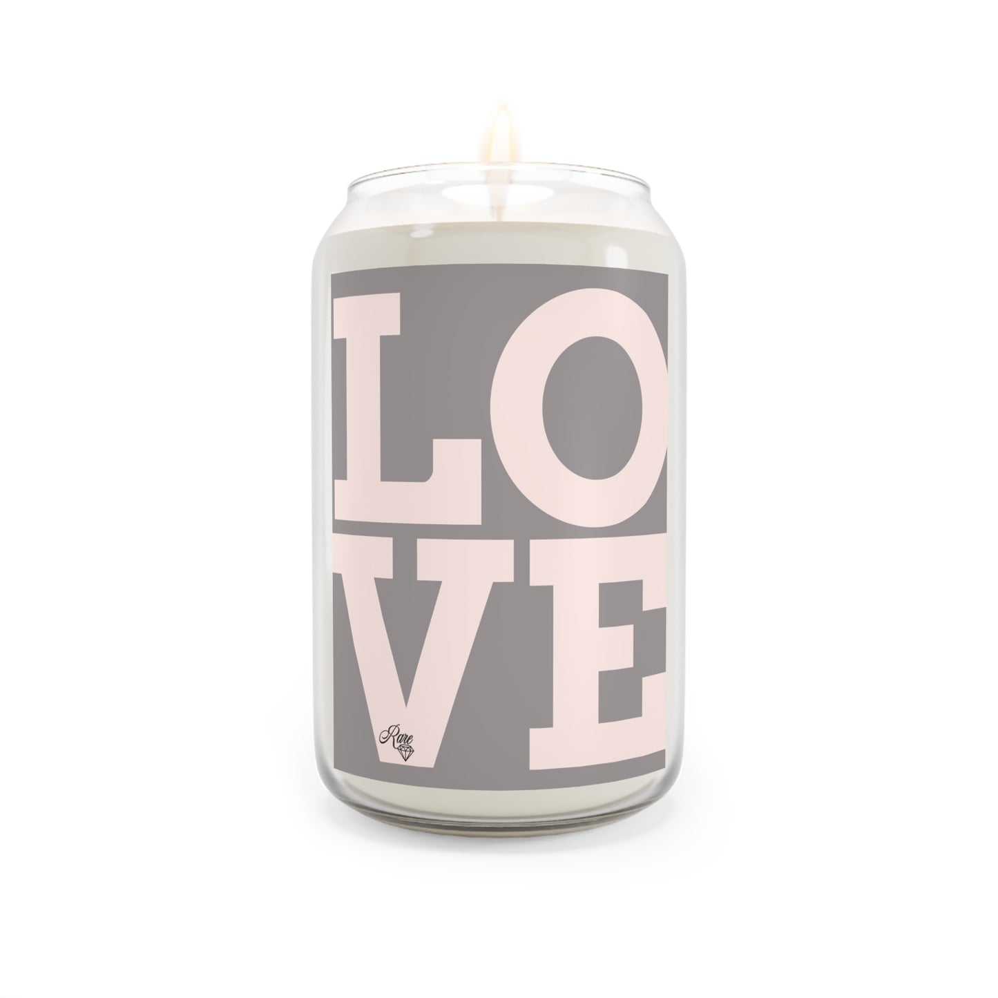 LOVE Soy Candle — 13.75oz Scented Candle, Romantic Home Décor Gift