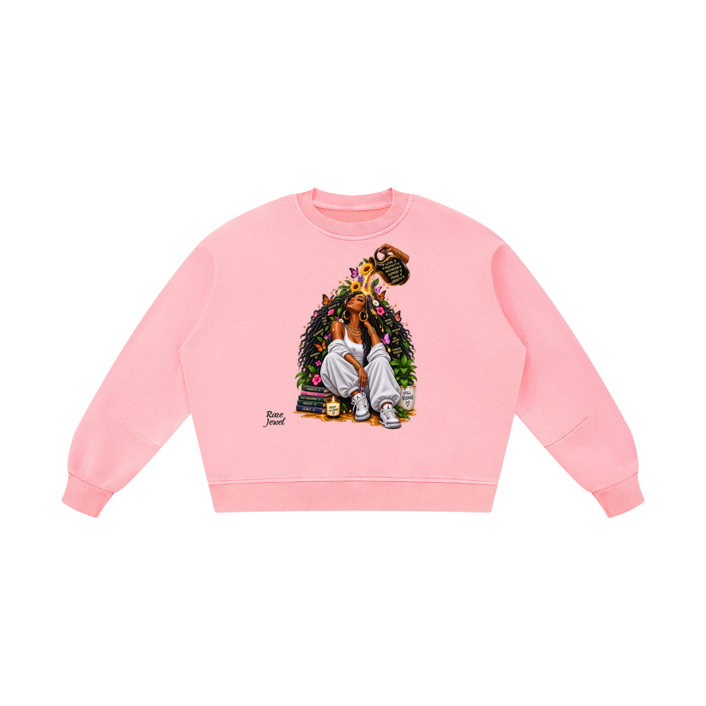 Becoming Her Boxy Vintage Washed Sweatshirt
