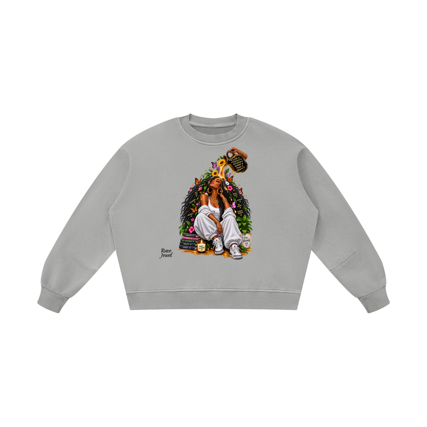 Becoming Her Boxy Vintage Washed Sweatshirt