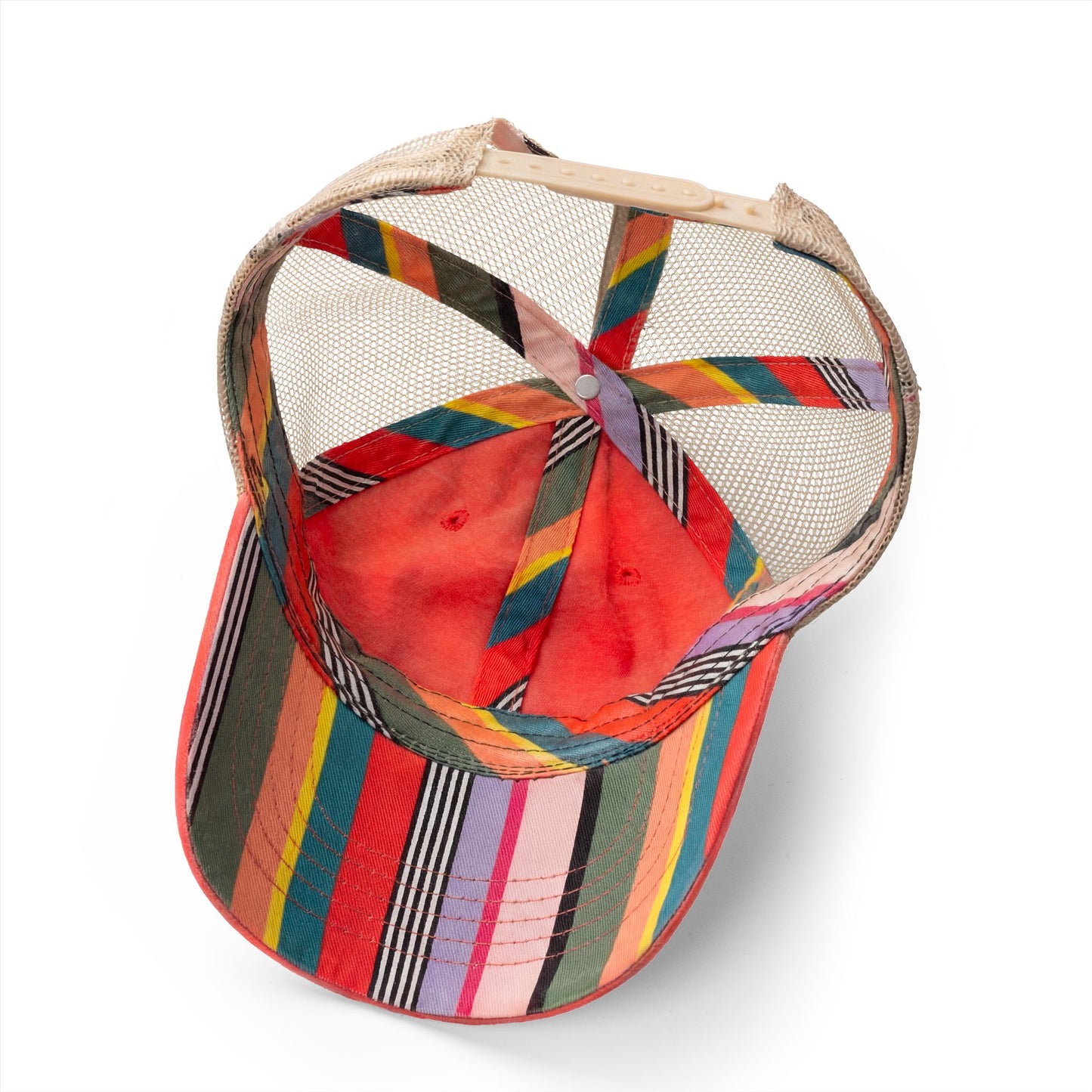 Built Different Women's Washed Mesh-Back Cap