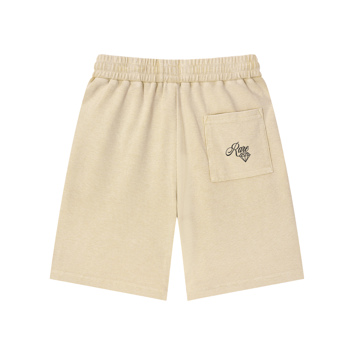 Mineral Wash Waffle Knit Shorts