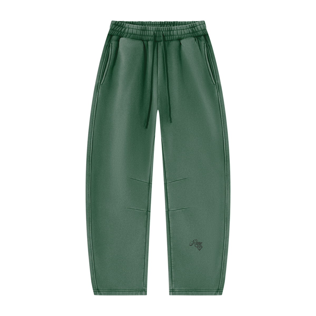 Rare Jewel Unisex Vintage Wash Barrel Leg Fleece Sweatpants (Matching Hoodie)