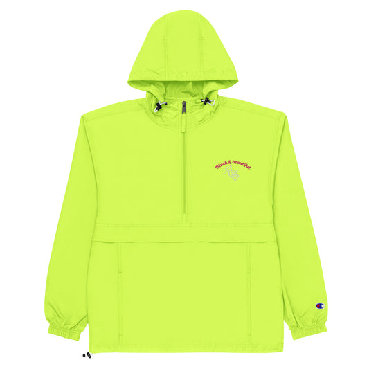 Embroidered Champion Packable Jacket