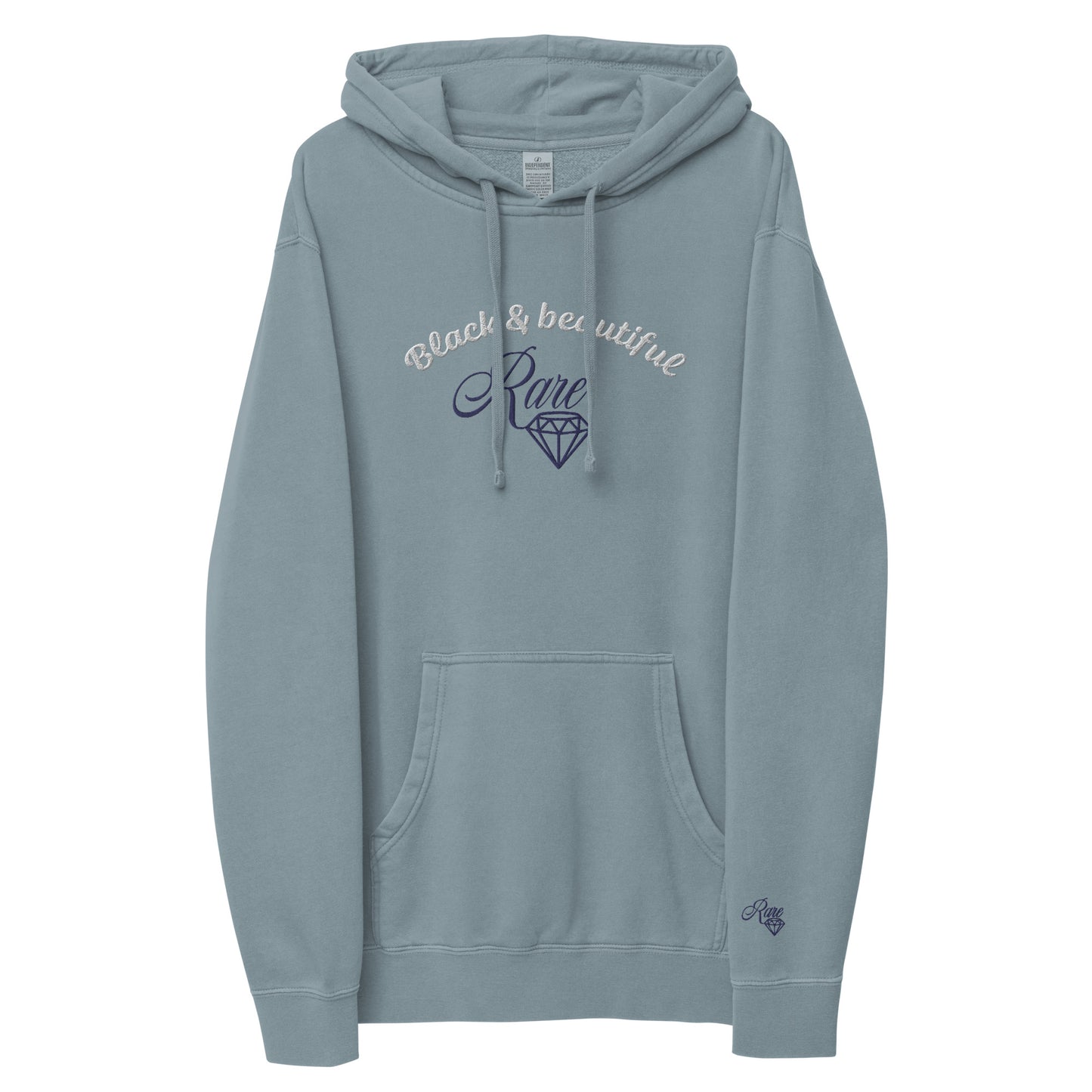 Unisex pigment-dyed hoodie